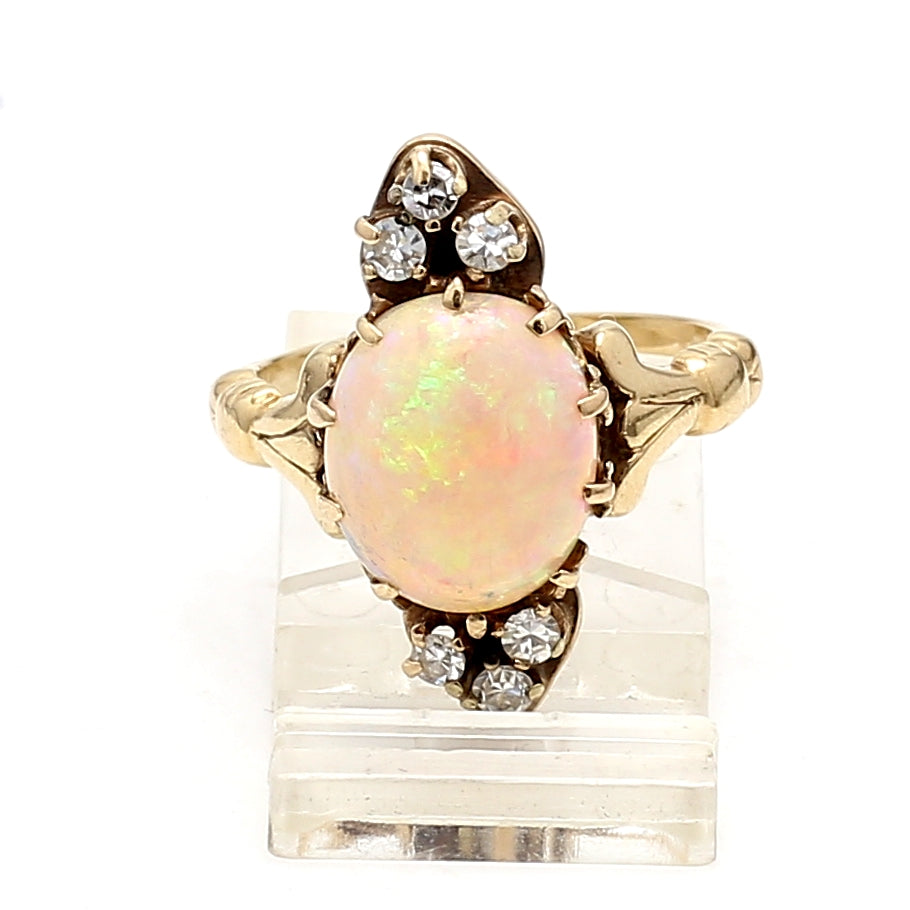 0.30 Carat Round Brilliant H SI1 Diamond 18 Karat Yellow Gold Gems Stone Ring