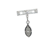 Tiffany & Co 3.71 Carat Round Brilliant  Diamond Platinum Lorgnette Pendent