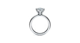 Tiffany & Co 1.04 Carat Round Brilliant G VS1 Diamond Platinum Engagement Ring