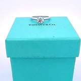 Tiffany & Co 1.01 Carat Round Brilliant H VS2 Diamond Platinum Engagement Ring