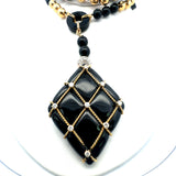 1.00 Carat Round Brilliant G VS1 Diamond 18 Karat Yellow Gold Gems Stone Necklace