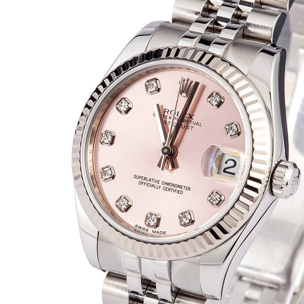 Rolex Datejust 31 mm Pink Dial 2012 Reference number 178274