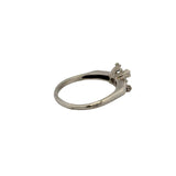 Diamond Platinum Semi Mount Ring