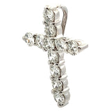 Tiffany & Co 2.17 Carat Round Brilliant D VS1 Diamond Platinum Pendant Necklace