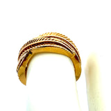 Vintage 14.50 Grams Van Cleef & Arpels 18 Karat Yellow Gold Ring