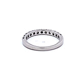 0.60 Carat Round Brilliant G VS2 Diamond Platinum Band Ring