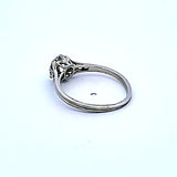 Tiffany & Co 0.96 Carat Round Brilliant H VVS2 Diamond Platinum Engagement Ring