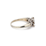 White Gold Semi Mount Ring