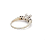 White Gold Semi Mount Ring