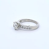 Tiffany & Co 1.49 Carat Round Brilliant Diamond Platinum Engagement Ring