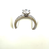 Tiffany & Co 1.49 Carat Round Brilliant Diamond Platinum Engagement Ring