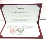 Cartier 2.10 Carat Round Brilliant F-G VS1-VVS2 Diamond Platinum Engagement Ring