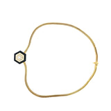 0.75 Carat Round Brilliant F VS1 Diamond 18 Karat Yellow Gold Pendant Necklace
