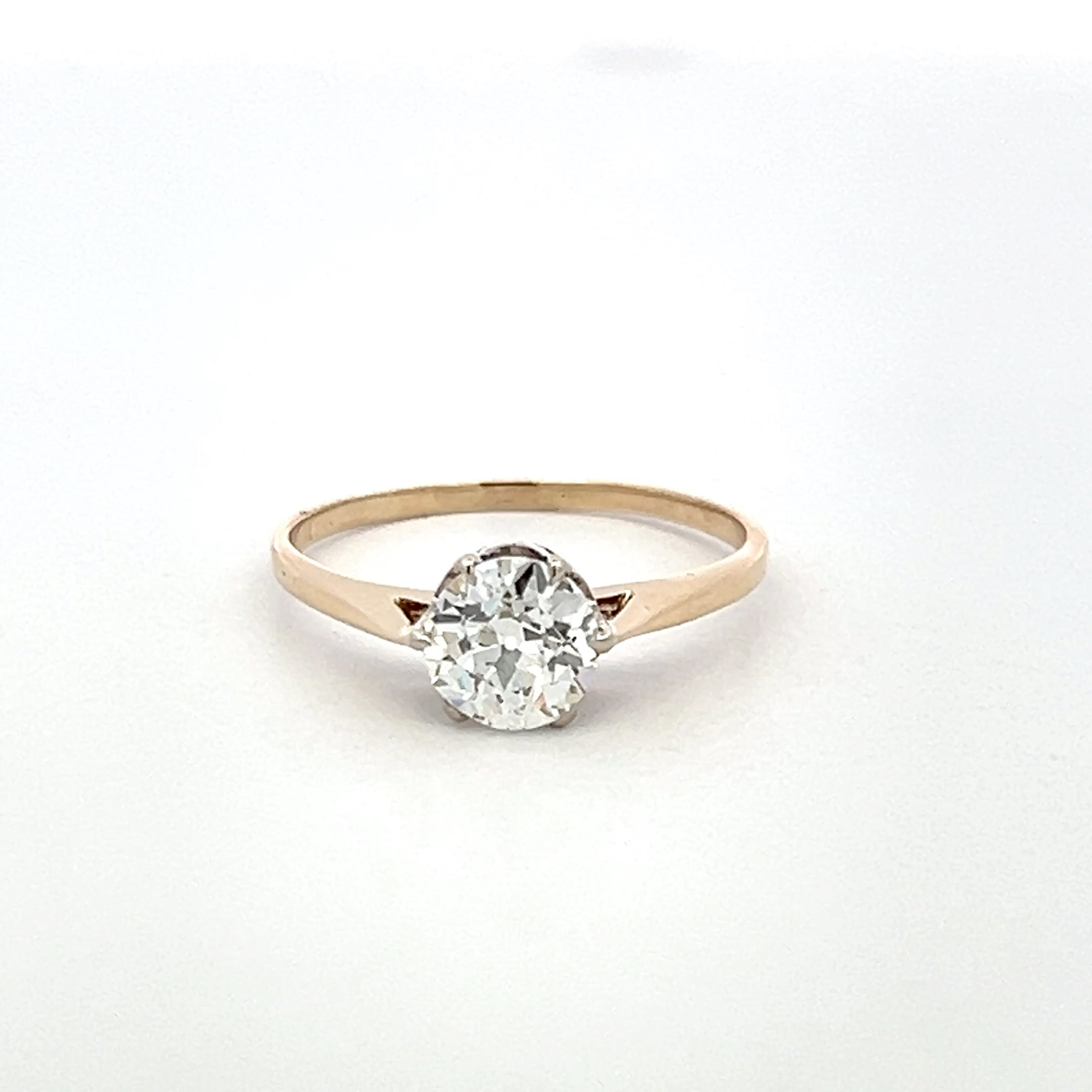 1.19 Carat Old European Cut Diamond GIA Certified I-VS1 Natural Old World