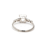 1.11 Carat Circular Brilliant Cut and Other Cuts Diamond Platinum Engagement Ring