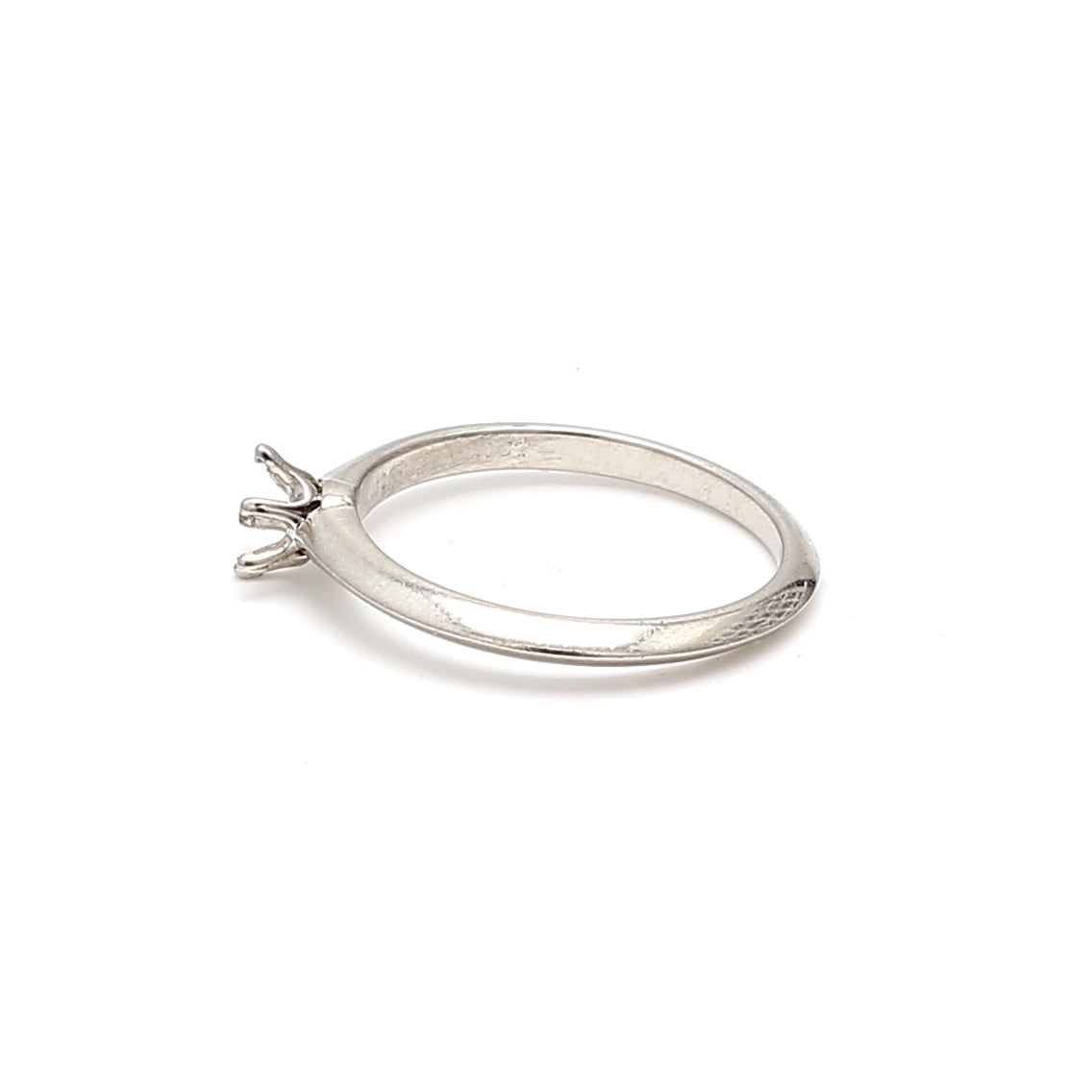 Tiffany & Co Vintage 3.20 Grams Size 6 Platinum Semi Mount Ring