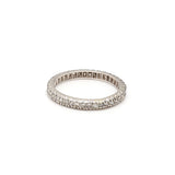 Carat Round Brilliant I I1 Diamond Platinum Band Ring