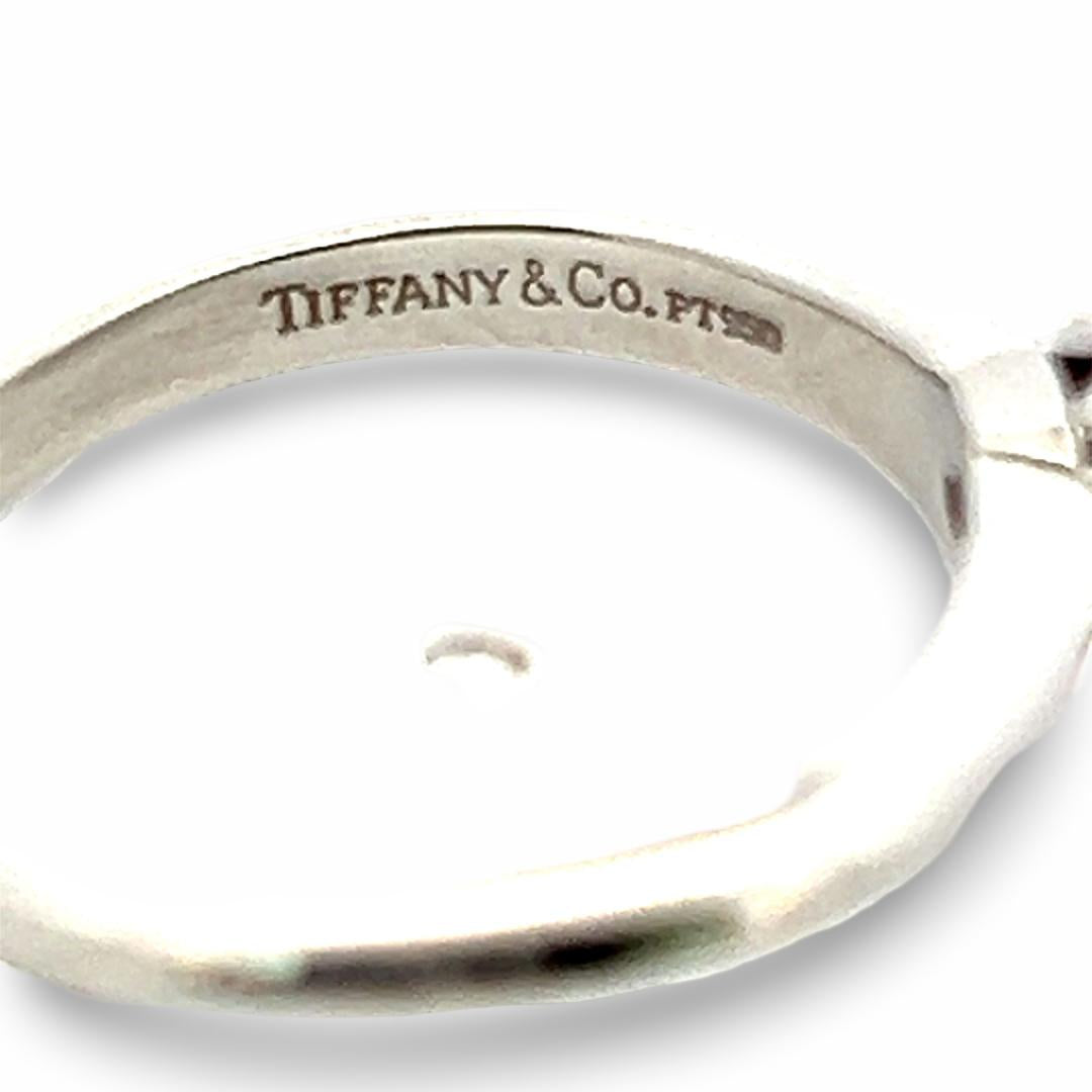 Tiffany & Co 1.77 Carat Round Brilliant F IF Diamond Platinum Engagement Ring