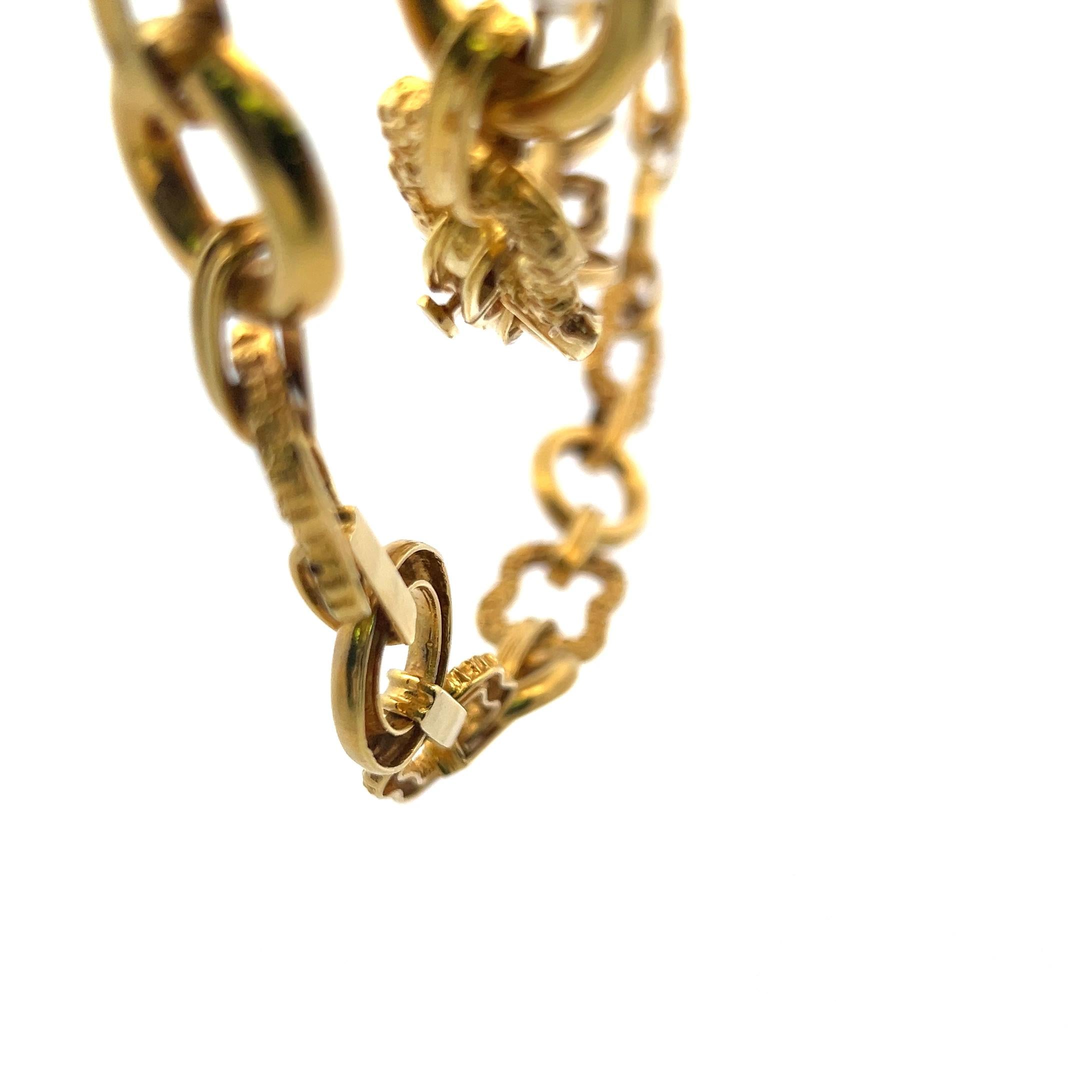 Vintage 171.60 Grams 36 Inch 18 Karat Yellow Gold Gold Necklace Necklace