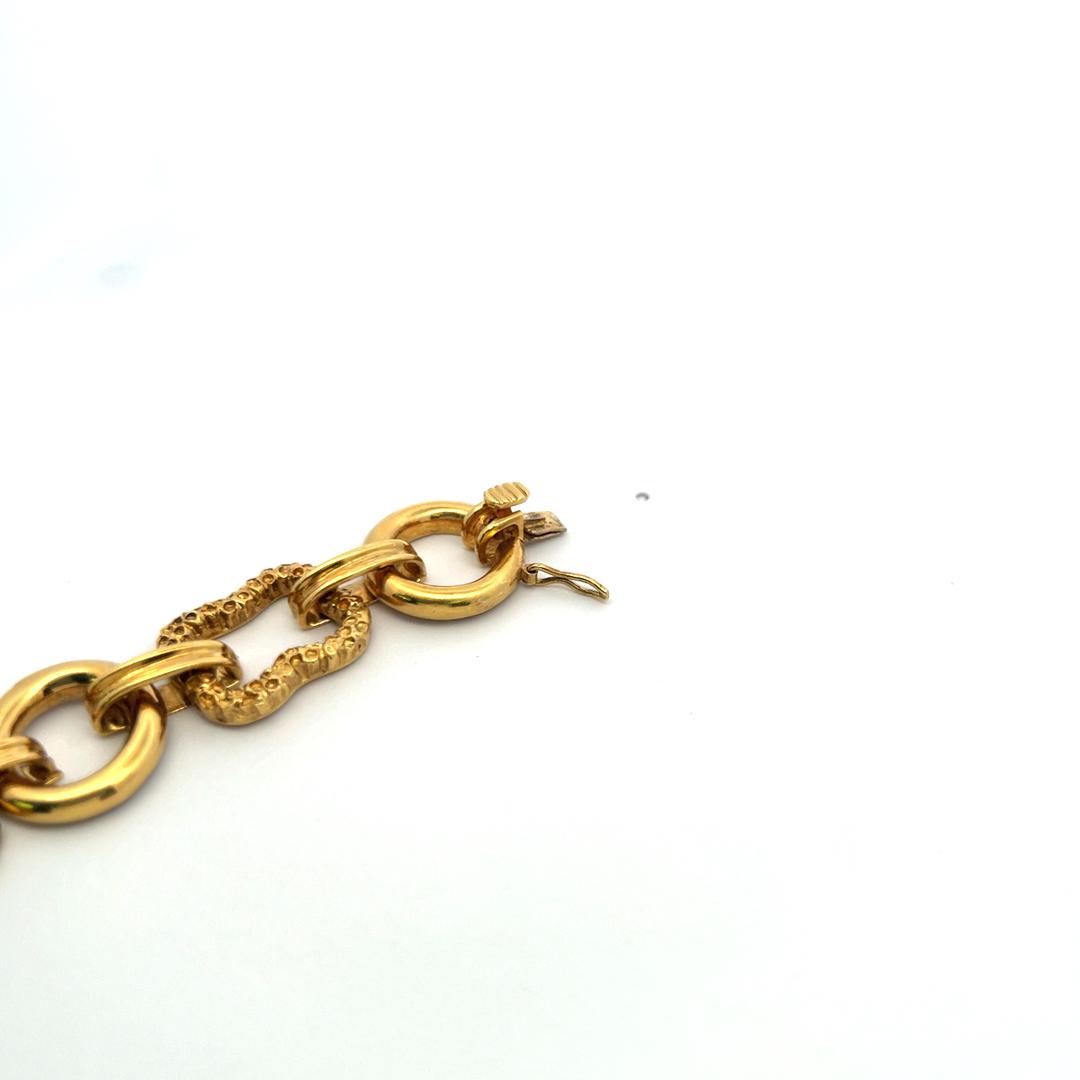 Vintage 171.60 Grams 36 Inch 18 Karat Yellow Gold Gold Necklace Necklace