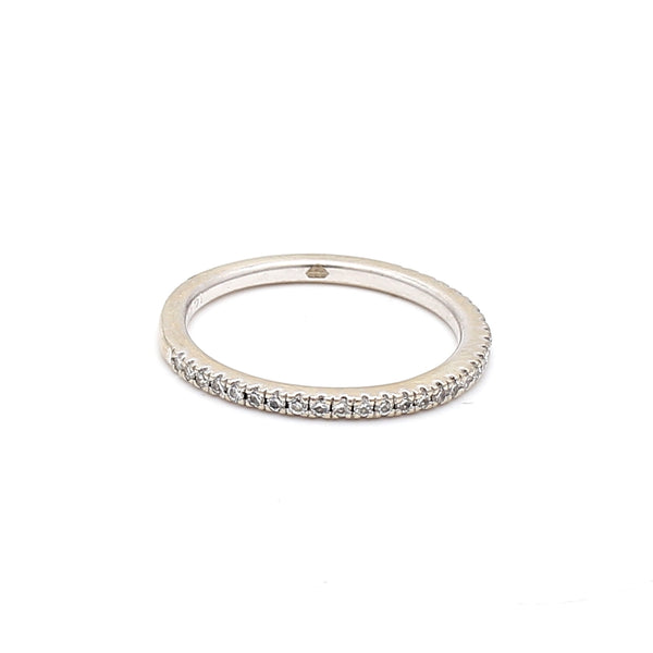 White Gold Band Ring