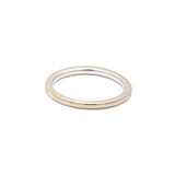 White Gold Band Ring