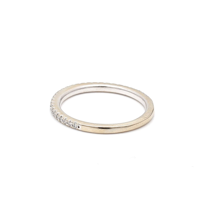 White Gold Band Ring