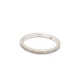 White Gold Band Ring