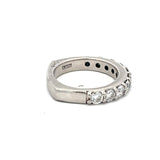 1.00 Carat Round Brilliant I VS1 Diamond Platinum Band Ring