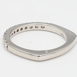 0.36 Carat Round Brilliant G SI1 Diamond Platinum Band Ring