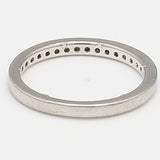 0.24 Carat Round Brilliant G VS2 Diamond Platinum Band Ring