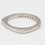 0.26 Carat Round Brilliant G SI1 Diamond Platinum Band Ring