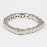0.26 Carat Round Brilliant G SI1 Diamond Platinum Band Ring