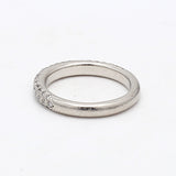 0.30 Carat Round Brilliant G SI1 Diamond Platinum Band Ring