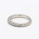 0.30 Carat Round Brilliant G SI1 Diamond Platinum Band Ring