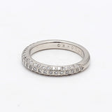 0.30 Carat Round Brilliant G SI1 Diamond Platinum Band Ring