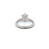 Tiffany & Co 1.30 Carat Round Brilliant G VVS2 Diamond Platinum Engagement Ring