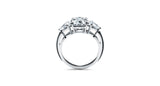 Tiffany and Co 1.64 Carat Round Brilliant E-VS1 Diamond Platinum Engagement Ring