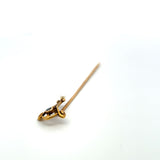 Vintage 1.70 Grams 2.60 Inches 14 Karat Yellow Gold Pin