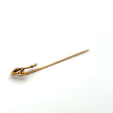 Vintage 1.70 Grams 2.60 Inches 14 Karat Yellow Gold Pin