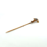 Vintage 1.70 Grams 2.60 Inches 14 Karat Yellow Gold Pin