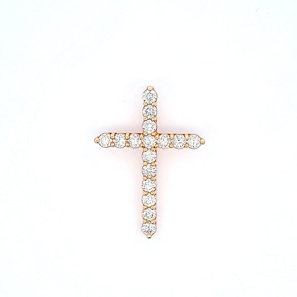 4.80 Carat Round Brilliant G VS1 Diamond 18 Karat Yellow Gold Pandent