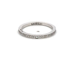 Tacori 0.35 Carat Round Brilliant Diamond 18K White Gold/Platinum Eternity Band Ring