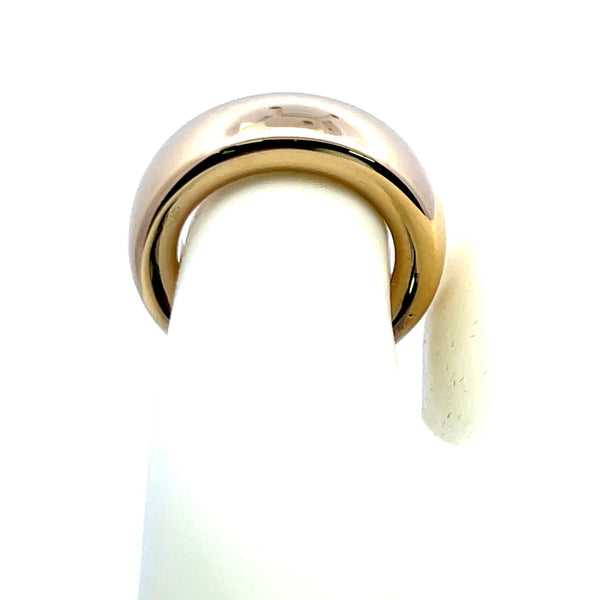 Pomellato Vintage 10.40 Grams 18 Karat Yellow Gold Band Ring