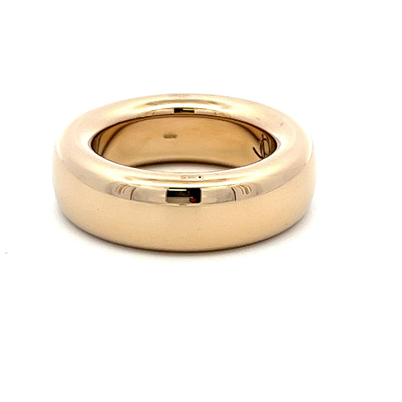 Pomellato Vintage 10.40 Grams 18 Karat Yellow Gold Band Ring