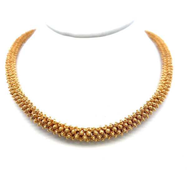 Vintage 55.90 Grams 14 Karat Yellow Gold Chain Necklace