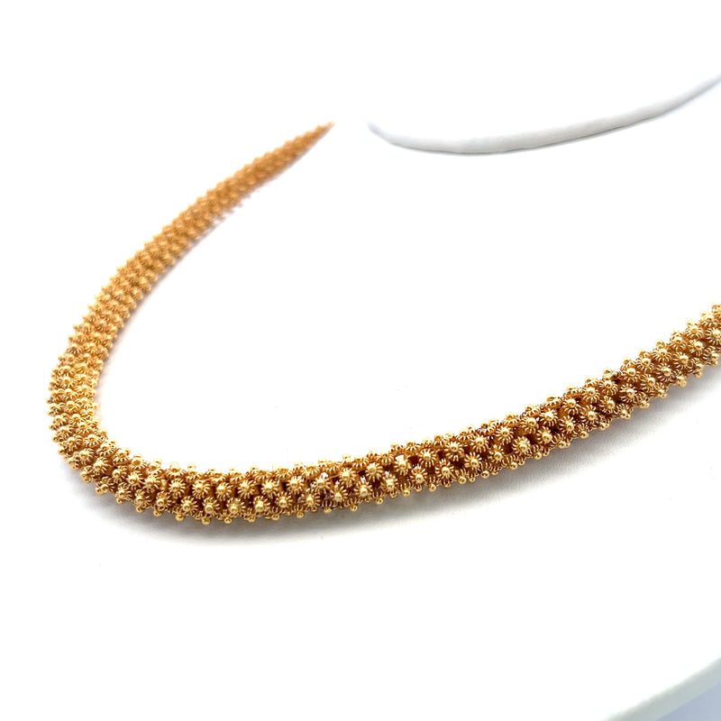 Vintage 55.90 Grams 14 Karat Yellow Gold Chain Necklace