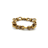 Vintage 60.20 Grams 18 Karat Yellow Gold Link Bracelet