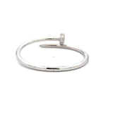 Cartier 2.26 Carat Diamond 18 Karat White Gold Juste Un Clou Bracelet