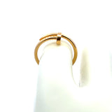 Cartier Vintage 3.70 Grams Size 55 18 Karat Yellow Gold Juste Un Clou Ring